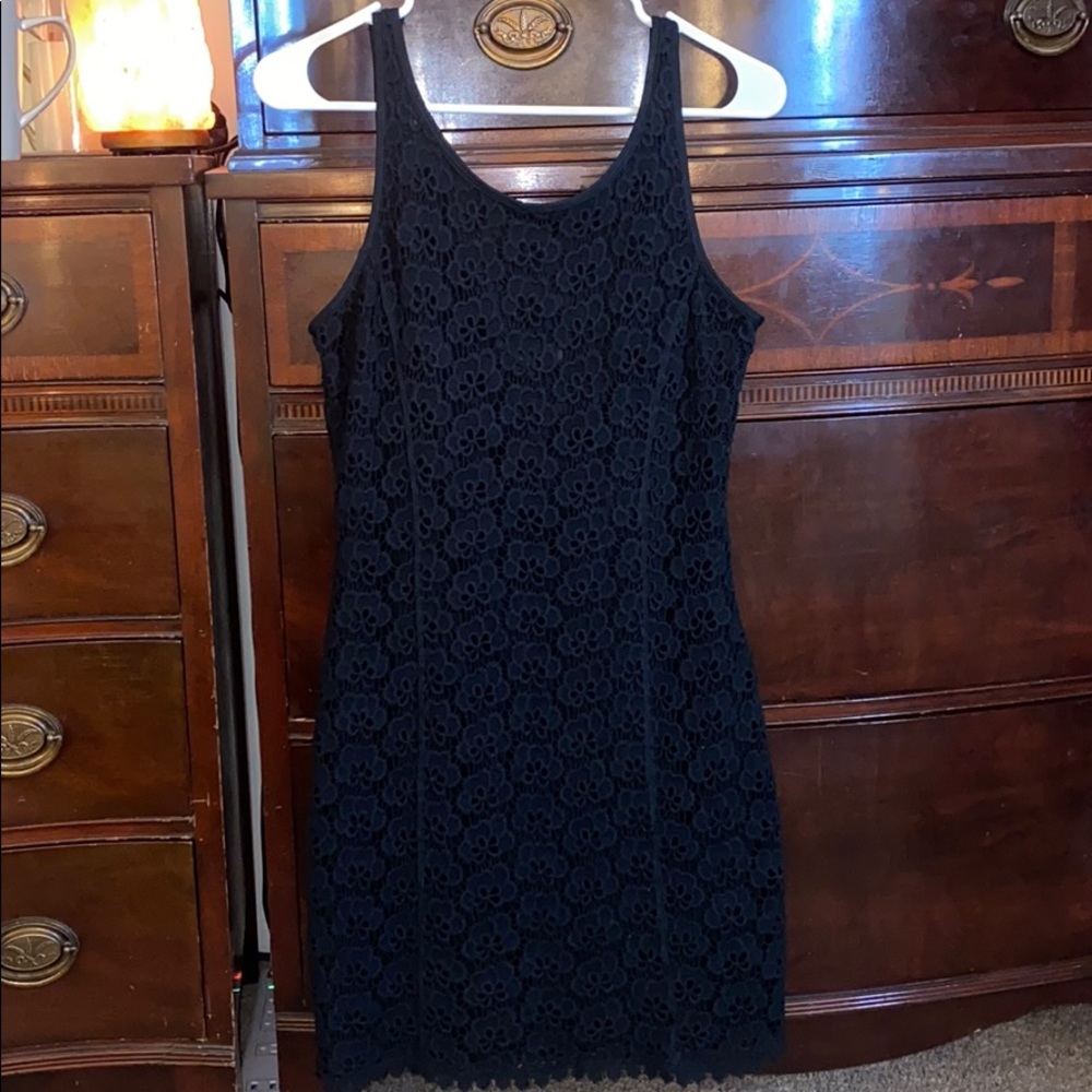 Sleeveless Black JLO Spanish style dress